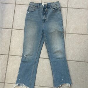Abercrombie & Fitch Light Blue Flare Jeans